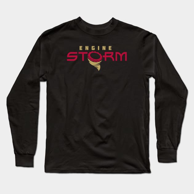 Engine Storm Logo Long Sleeve T-Shirt by Toogoo